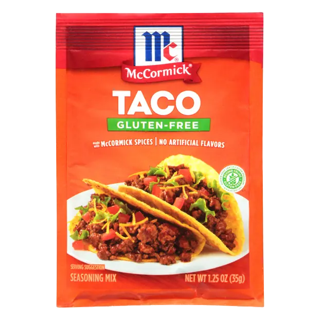 Gluten Free Taco Seasoning Mix Packet