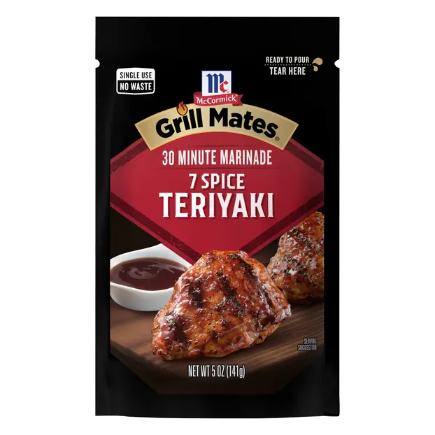 7 Spice Teriyaki 30 Minute Marinade Packet