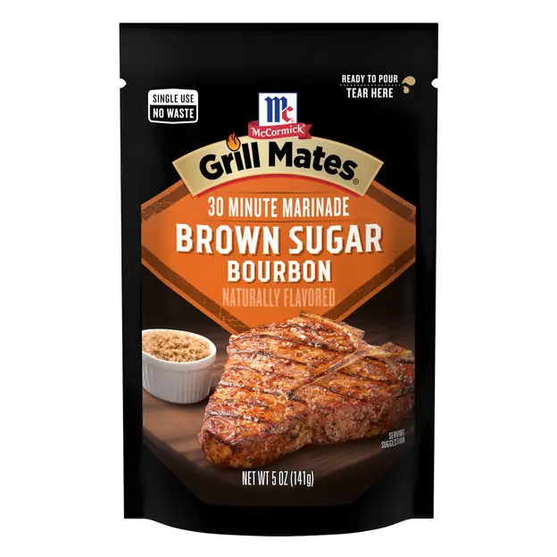 Brown Sugar Bourbon 30 Minute Marinade Packet