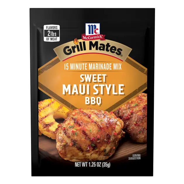 Hawaiian Style BBQ 15 Minute Marinade Mix Packet