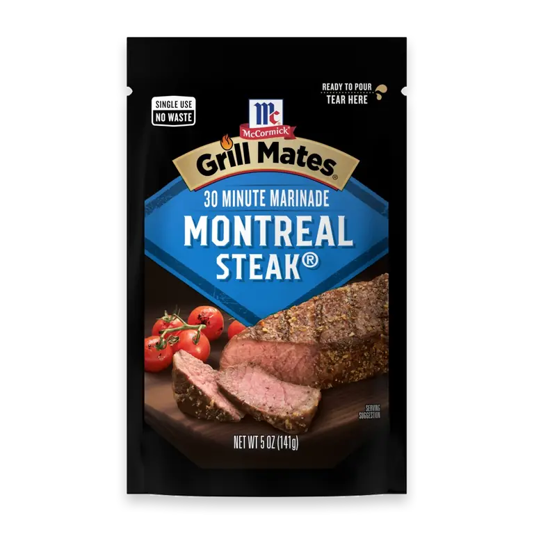 GRILL MATES Montreal Steak Single Use Marinade