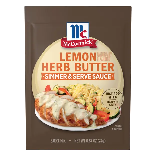 Lemon Herb Butter Sauce Mix Packet