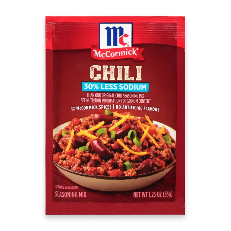 Less Sodium Chili Seasoning Mix