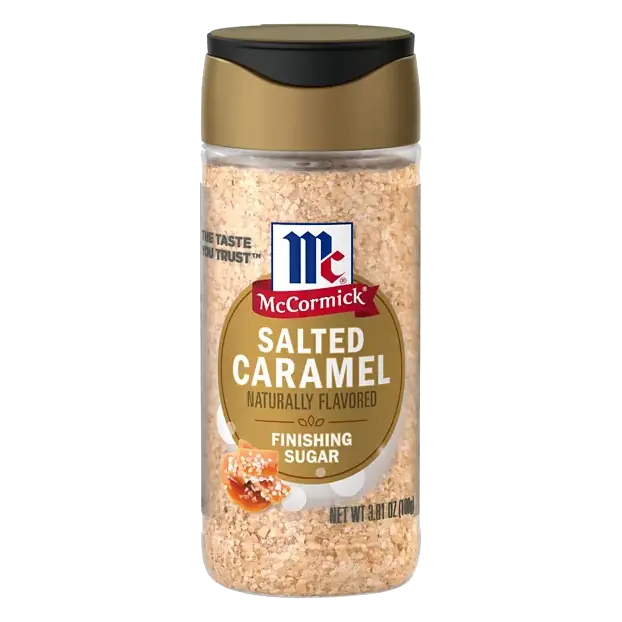 Salted Caramel Finishing Sugar