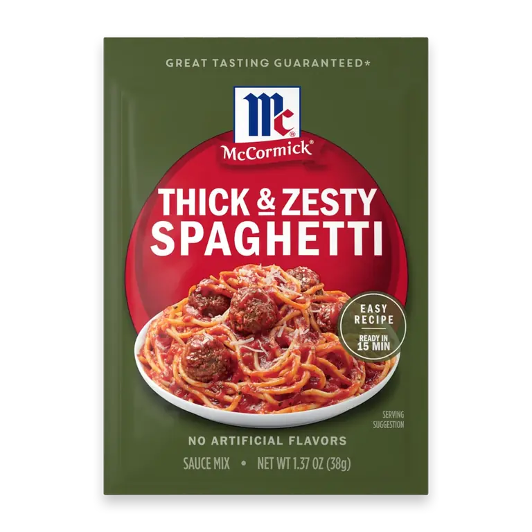 Thick And Zesty Spaghetti Sauce Seasoning Mix