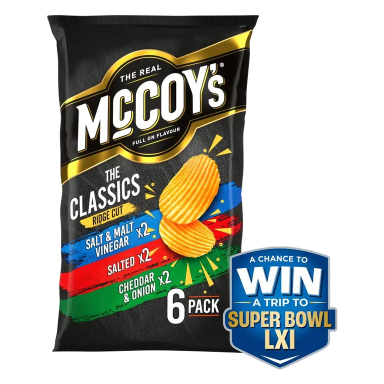 Classic Variety Multipack Crisps 6 Pack