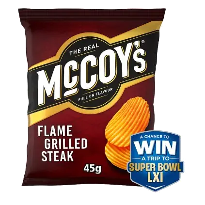 Ridge Cut Flame Grilled Steak Crisps