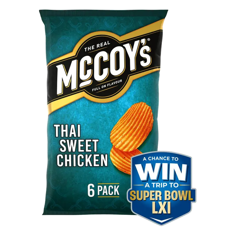 Thai Sweet Chicken Multipack Crisps 6 Pack