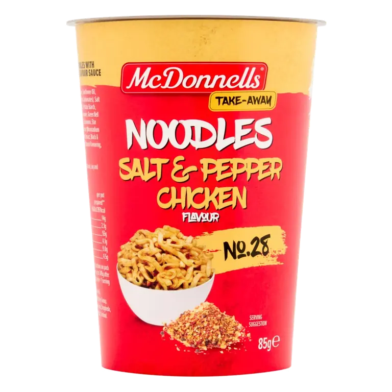 Salt & Pepper Chicken Noodle Pot