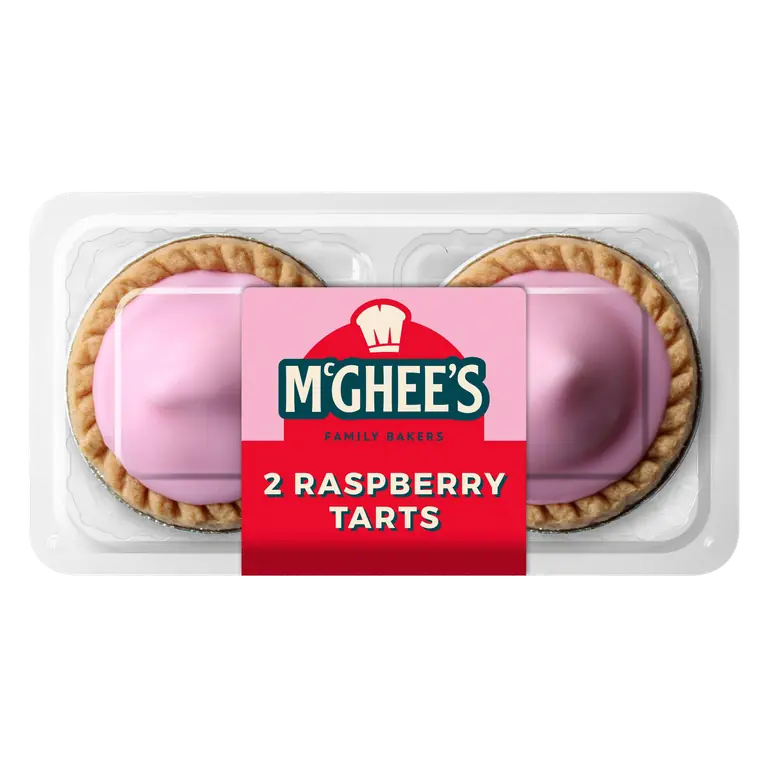 McGhee's 2 Raspberry Tarts