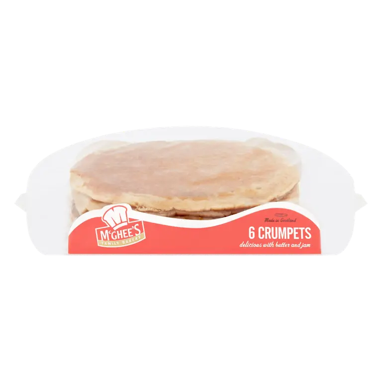 McGhee's Family Bakers 6 Crumpets