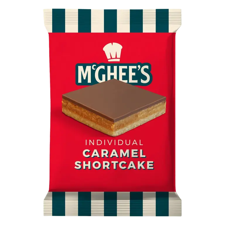 Individual Caramel Shortcake