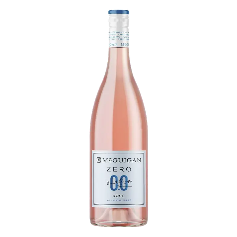 Zero 0.0% Alcohol Free Australian Rose Wine Based Drink 75cl