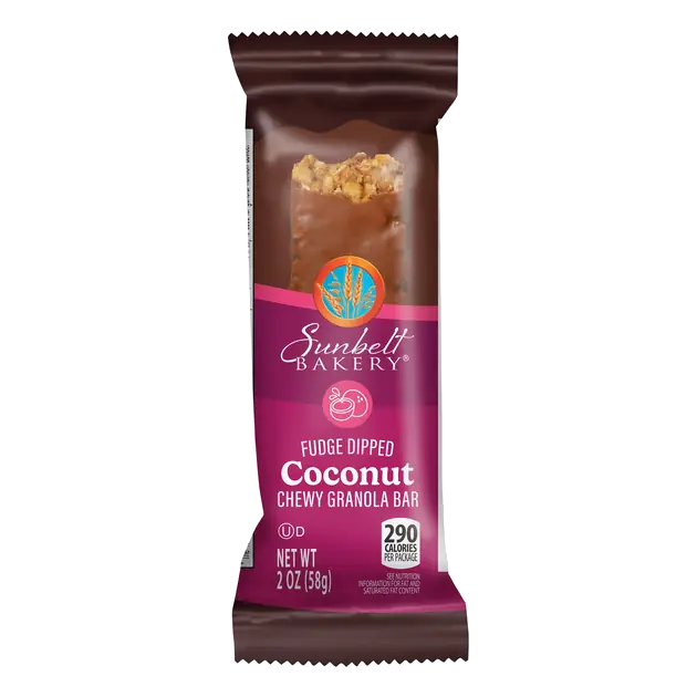 Sunbelt Bakery Fudge Dipped Coconut Bar