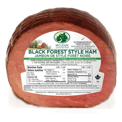 Cooked Ham Black Forest Style