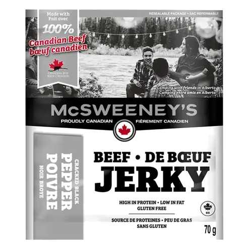 Beef Jerky Cracked Black Pepper 70 g