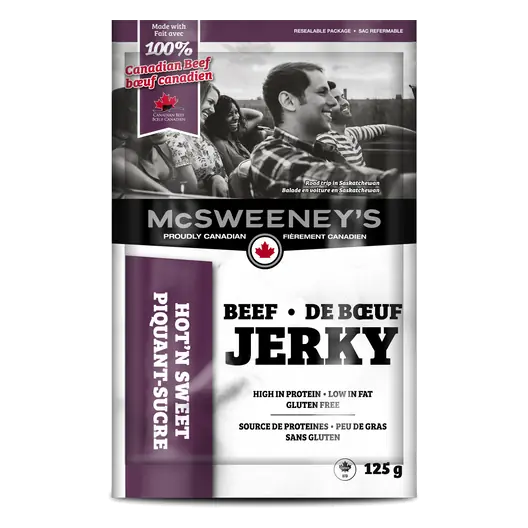 Gluten-Free Beef Jerky Hot And Sweet 125 g