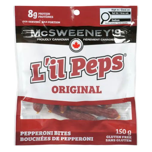L'il Peps Gluten-Free Pepperoni Sticks Original 150 g