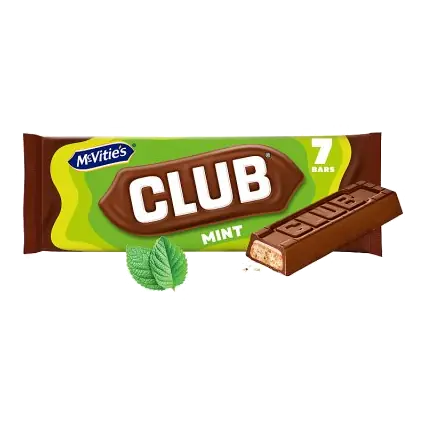 Club Mint Biscuit Bars Multipack
