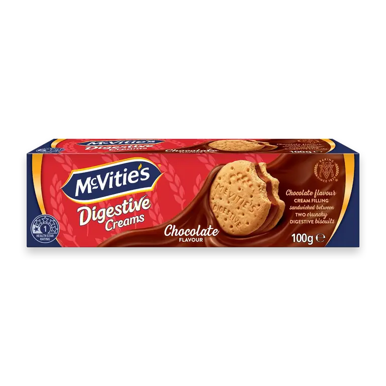 Digestive Cream Biscuits Chocolate