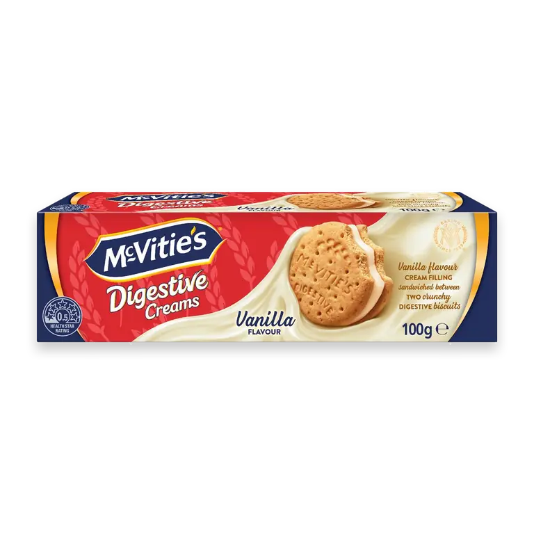 Digestive Cream Biscuits Vanilla