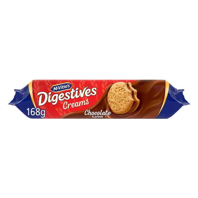 McVitie's Digestives Chocolate Creams Biscuits 168g