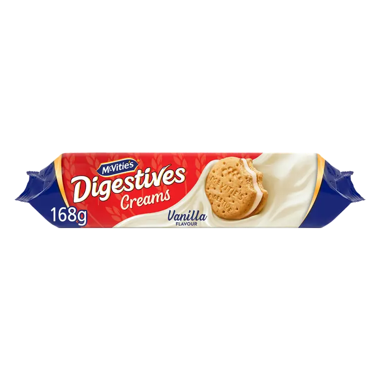 McVitie's Digestives Vanilla Creams Biscuits 168g