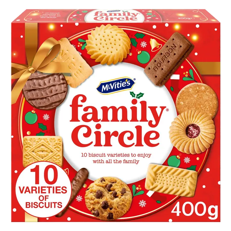 Family Circle Biscuit Selection 400g