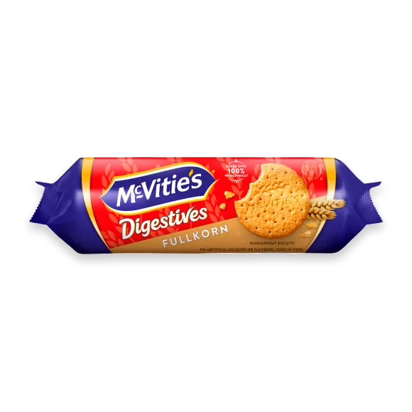 Fullkorn Digestives med Solrosolja