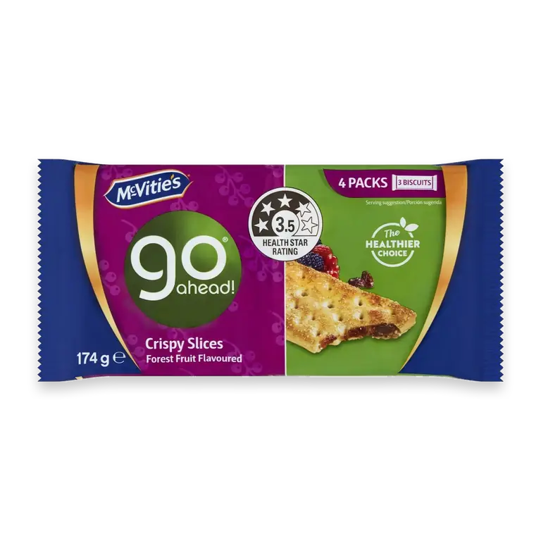 Go Ahead Crispy Slices Forest Fruit