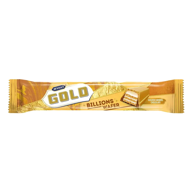 Gold Billions Wafer Golden Caramel Chocolate 39g