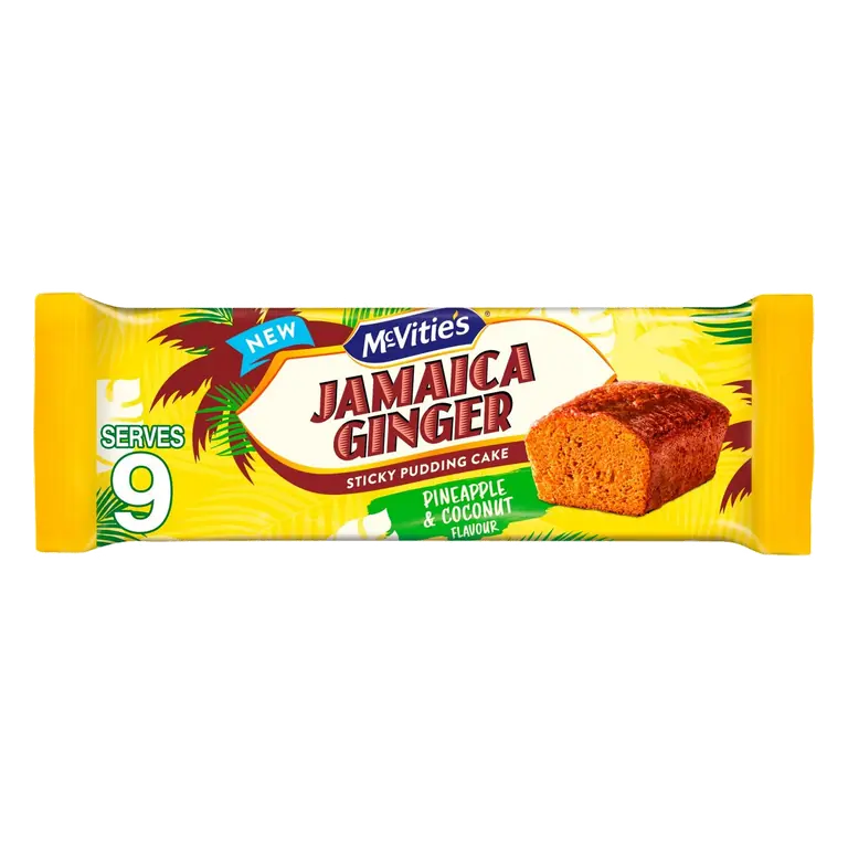 Jamaica Ginger Pineapple & Coconut Sticky Pudding Cake