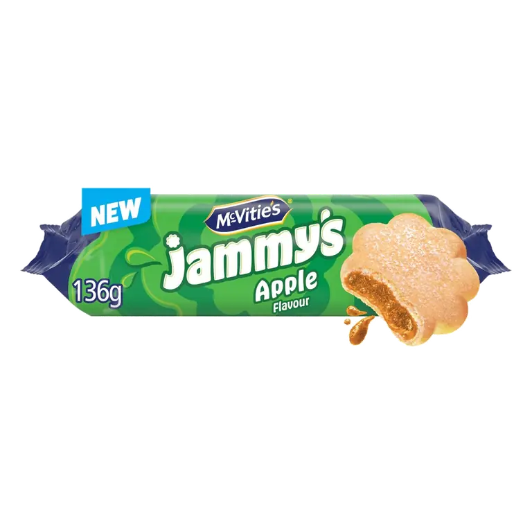 Jammy's Apple Biscuits 136.5g