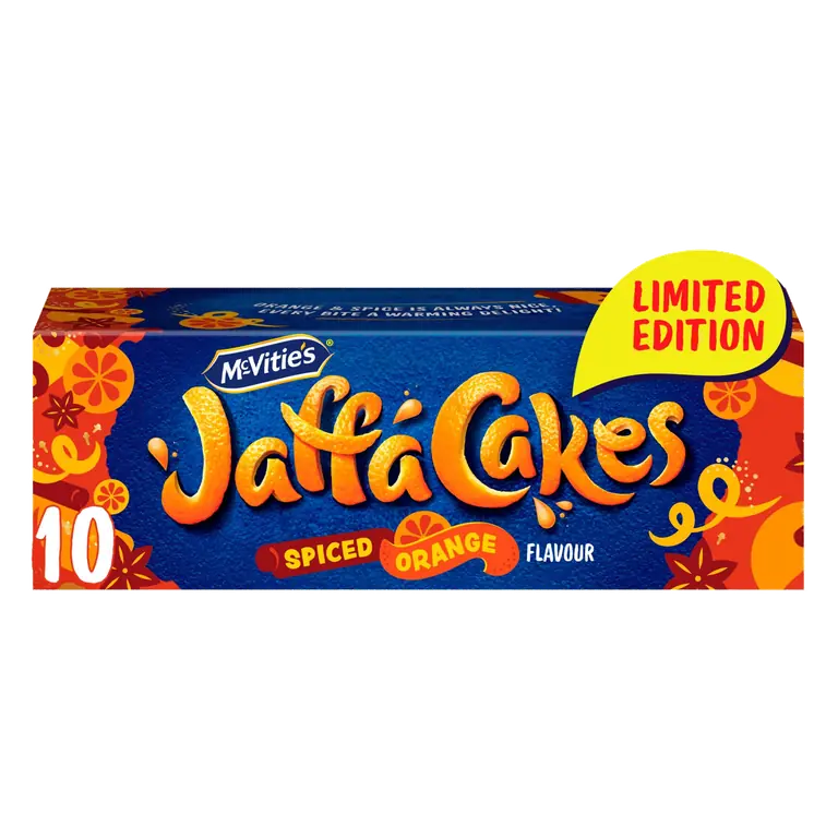 McVitie's Limited Edition 10 Jaffa Cakes Spiced Orange Flavour