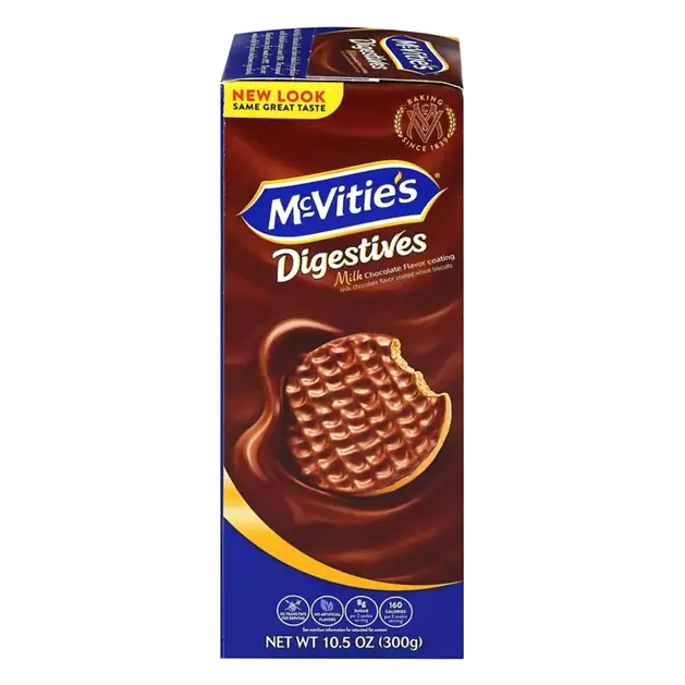 Milk Chocolate Flavor Digestive Biscuits