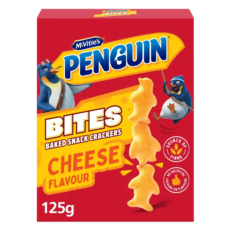 McVitie's Penguin Bites Cheese Flavour 125g