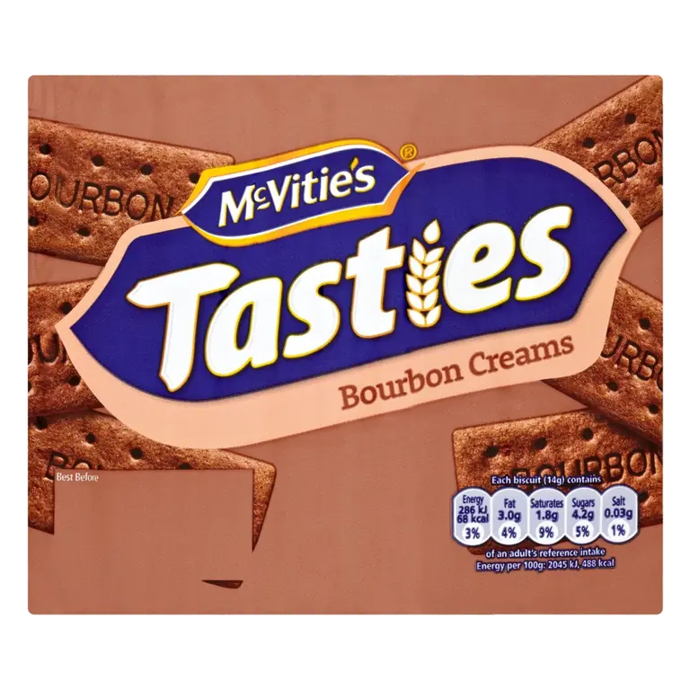 Tasties Bourbon Creams Biscuits