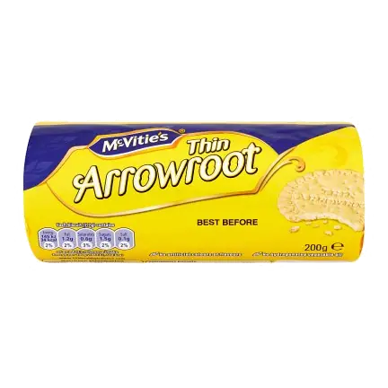 Thin Arrowroot Biscuits