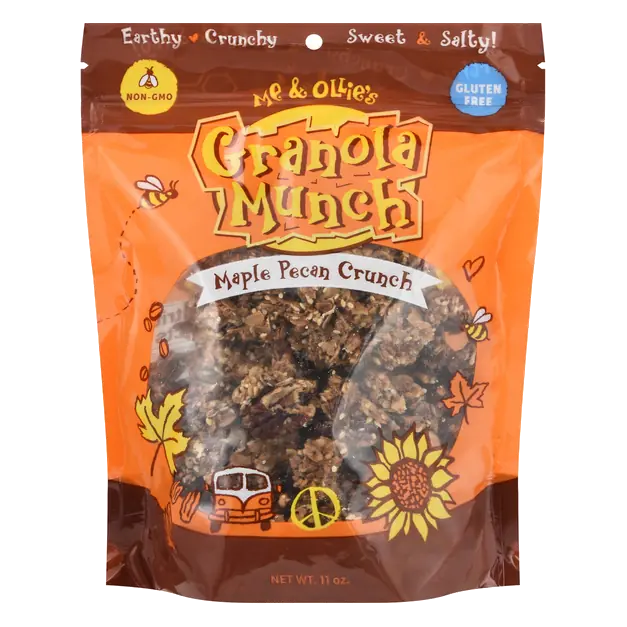 Gluten Free Maple Pecan Crunch Granola Munch