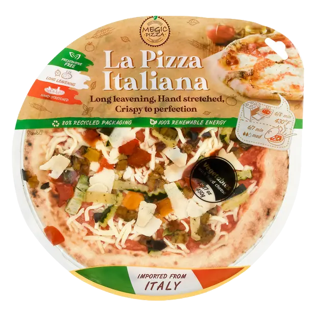 La Pizza Italiana Vegetables with Hard Cheese Refrigerated