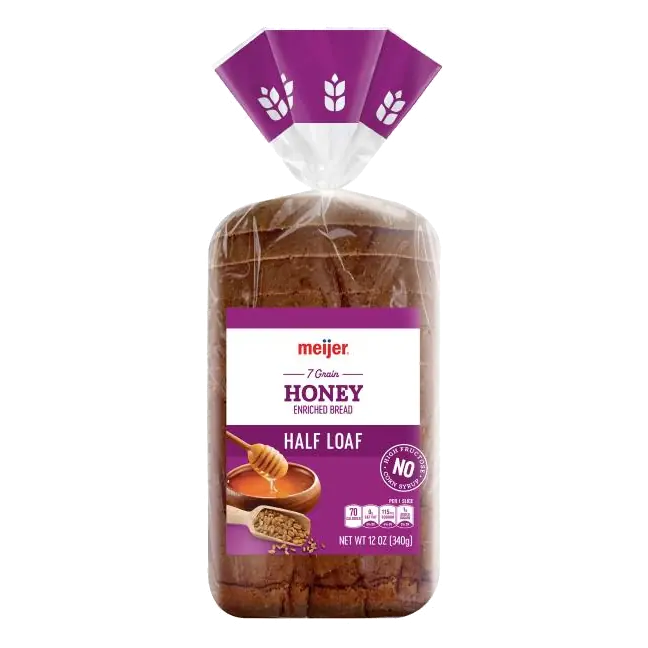 7 Grain Honey Enriched Bread 1/2 Loaf, 7 Grain Honey