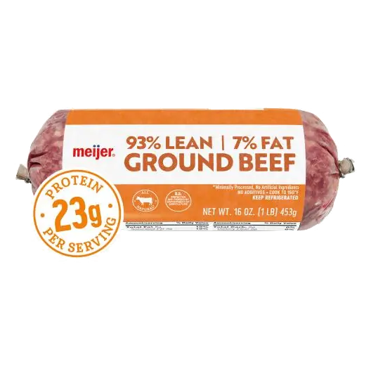 93% Lean 7% Fat Ground Beef