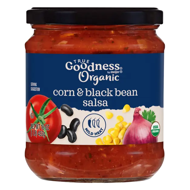 Black Bean & Corn Organic Salsa