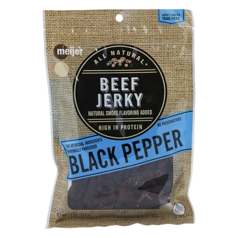 Black Pepper Beef Jerky