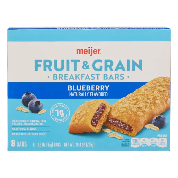 Blueberry Fruit & Grain Breakfast Bars