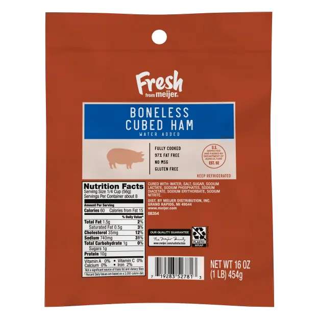 Boneless Cubed Ham