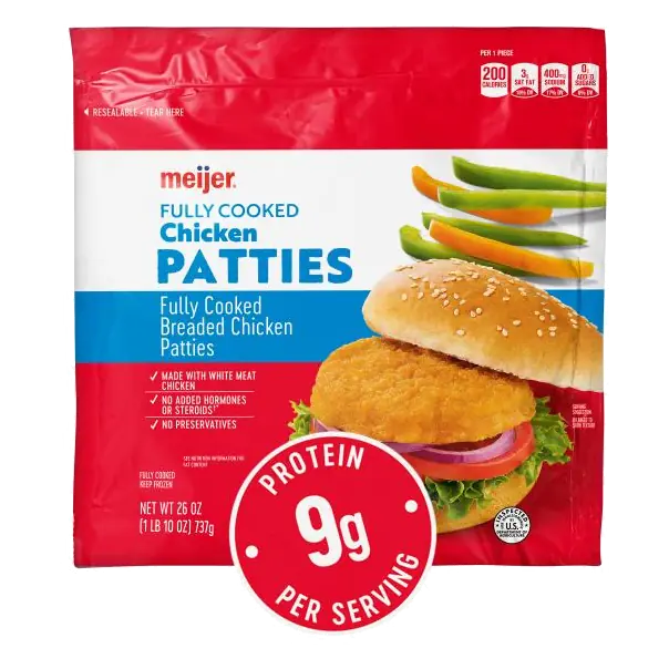 Breaded Chicken Patties