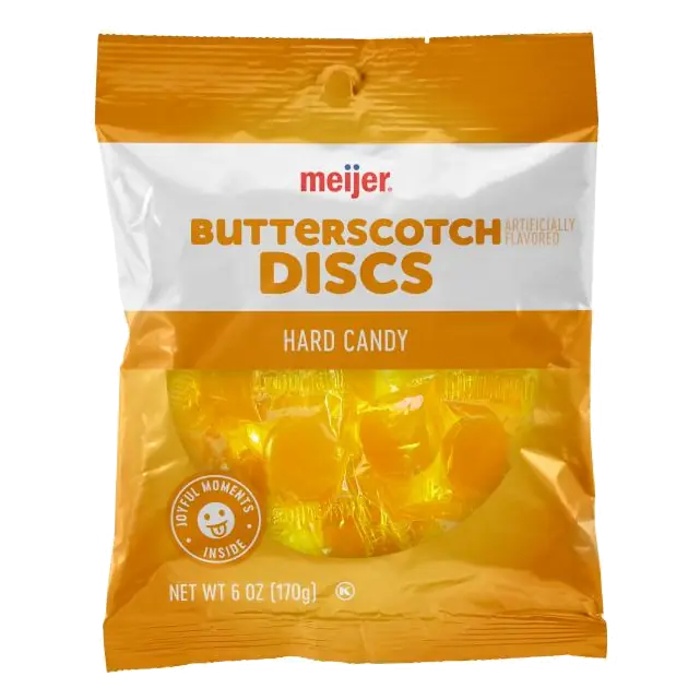 Butterscotch Discs Hard Candy