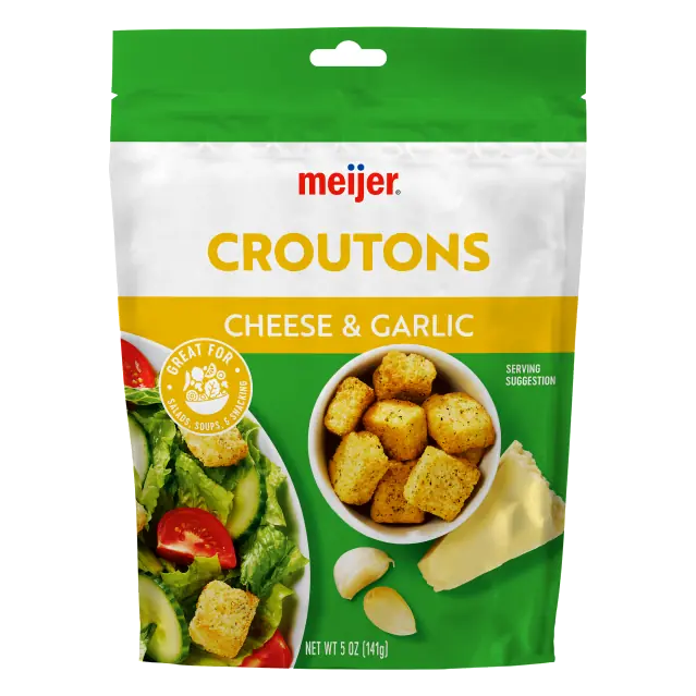 Cheese & Garlic Croutons