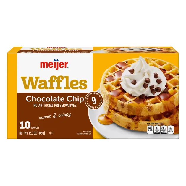 Chocolate Chip Waffles